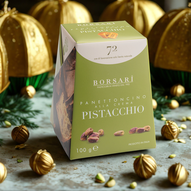 Borsari Boxed Pistachio Mini Panettone 100g