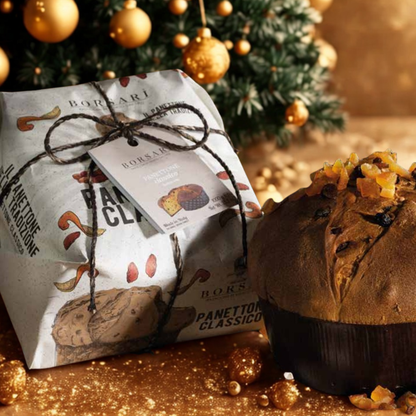 Borsari Hand Wrapped Classic Panettone 1kg