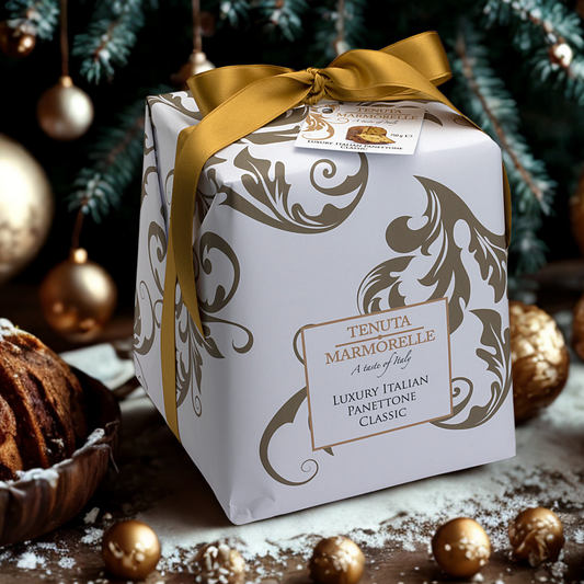 Tenuta Marmorelle Luxury Italian Hand Wrapped Classic Panettone 750g