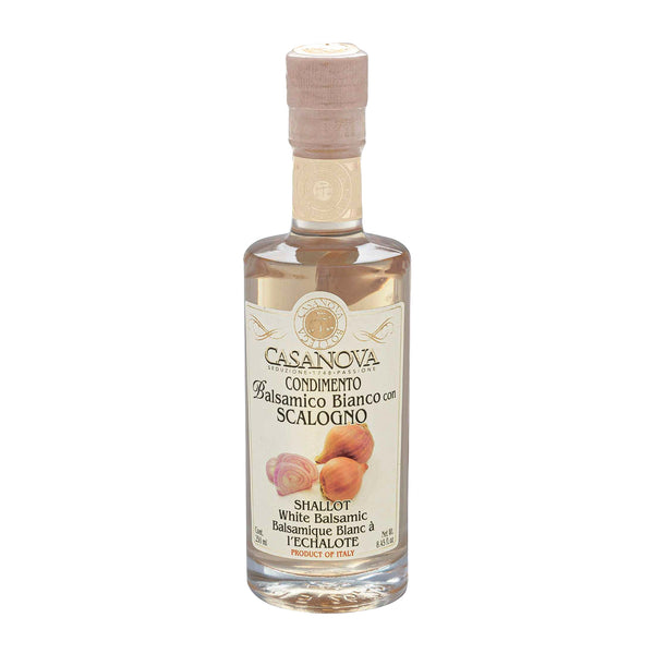 White Balsamic Vinegar 4 Year Old Infused with Shallots 250ml