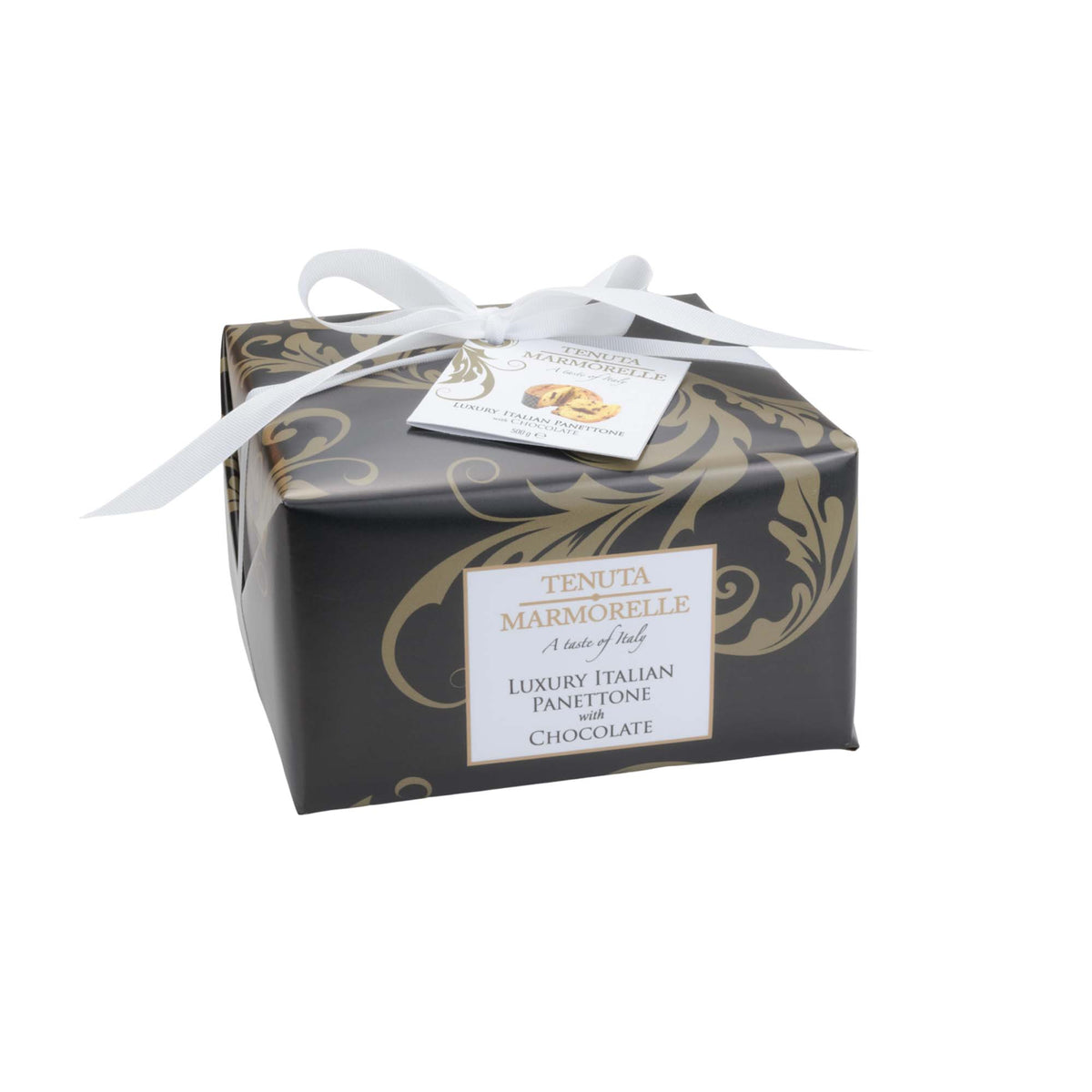 Luxury Italian Panettone with Chocolate Cream 500g
