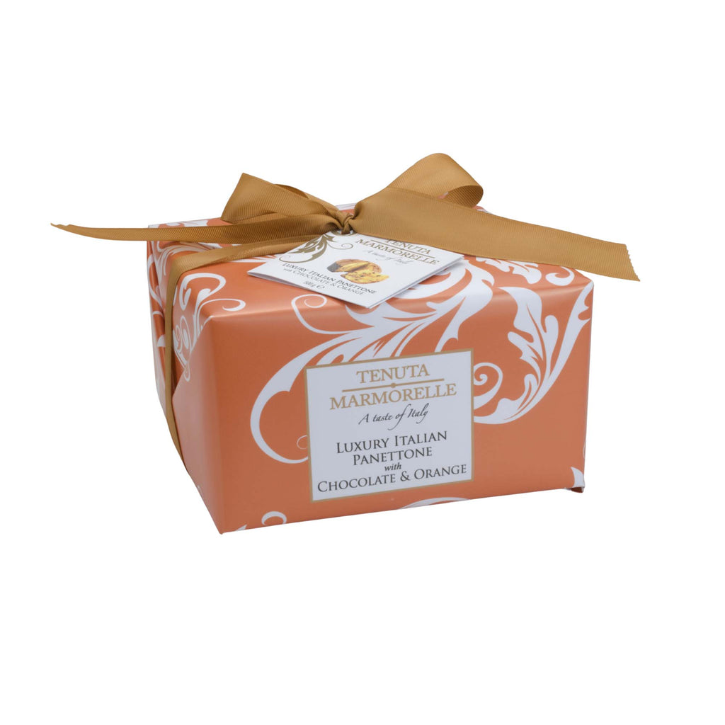 Luxury Italian Panettone with Chocolate & Orange 500g