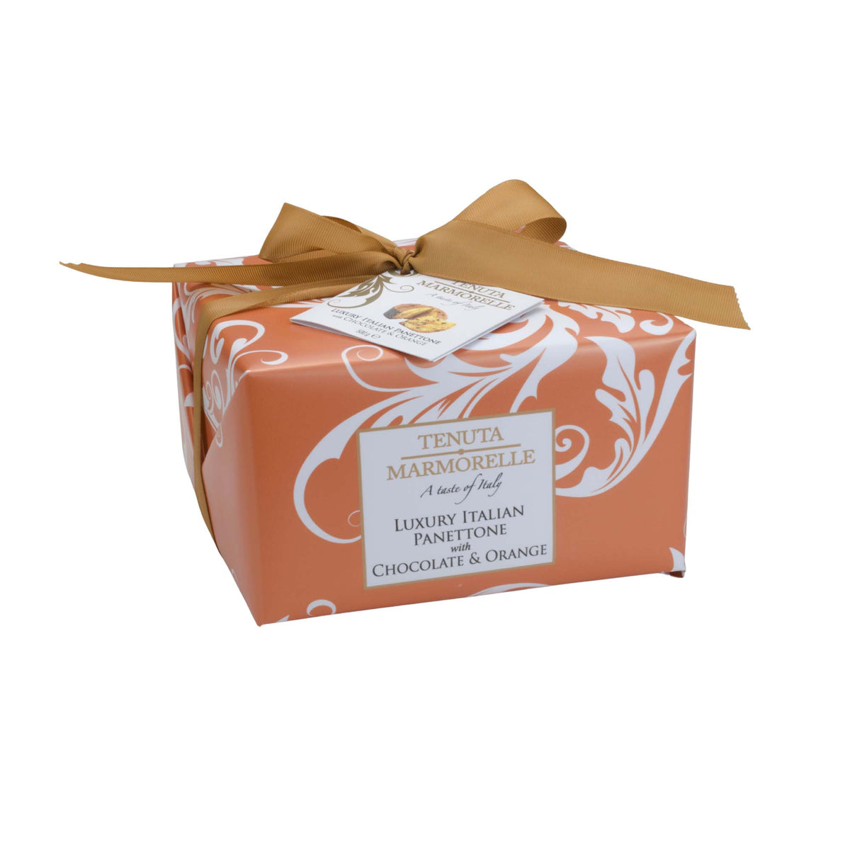 Luxury Italian Panettone with Chocolate & Orange 500g