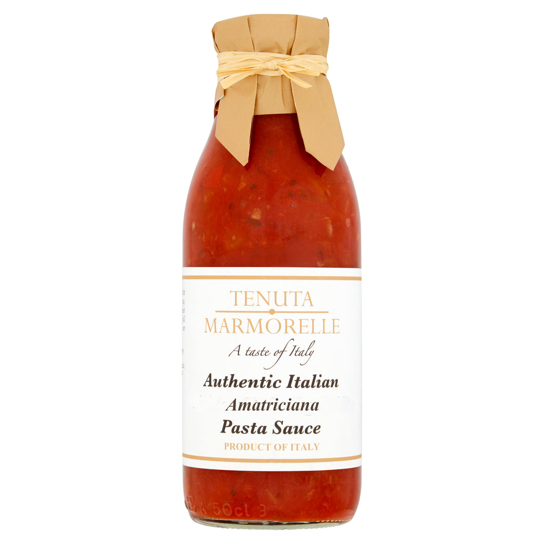 Pasta Sauce Smoked Pancetta (Amatriciana) 500g - Tenuta Marmorelle