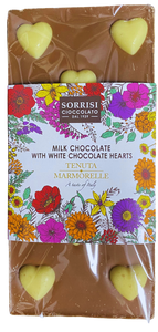Milk Chocolate with White Hearts