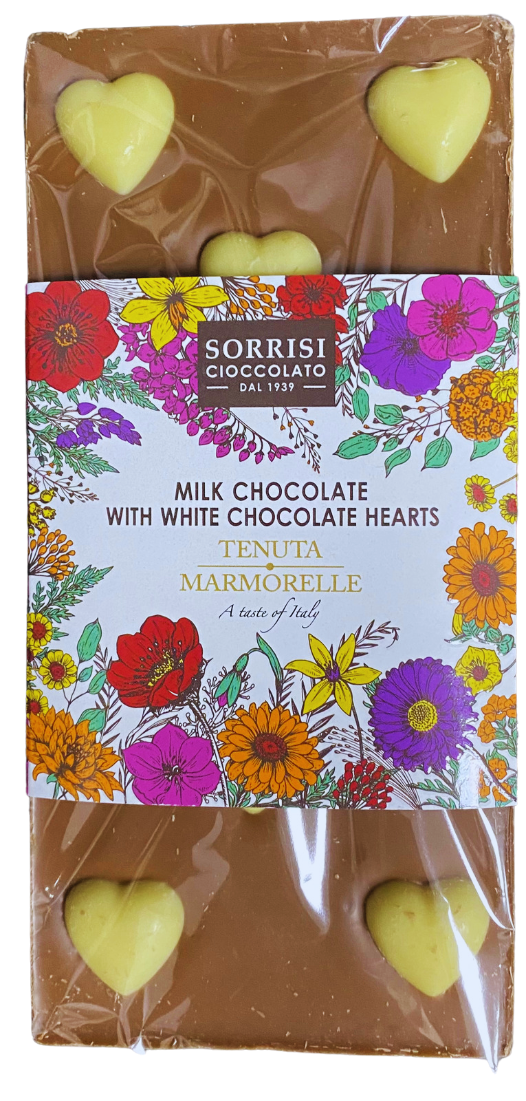 Milk Chocolate with White Hearts