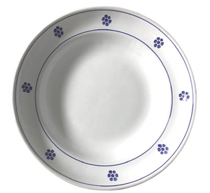 Ceramic Pasta Plate Bianca Stella 23cm (white)