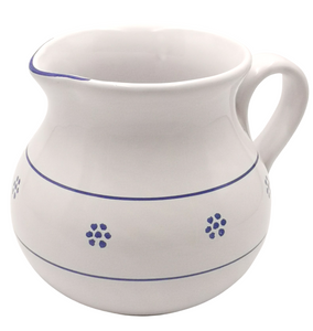 Ceramic Bianca Stella Italian Traditional Jug 13cm