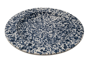 Blue Speckled Pasta Plate 23cm in Diameter