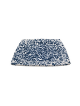 Load image into Gallery viewer, Speckled Blue Square Side Plate 20cm