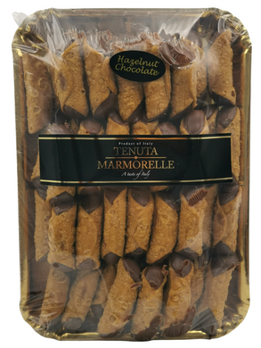 Hazelnut Filled Cannoli 1.5kg Family Pack