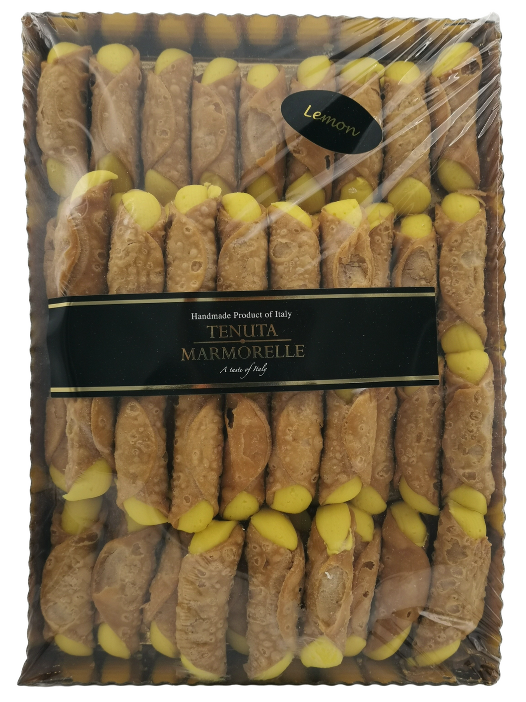 Cannoli filled with Lemon Cream 1.5kg Family Pack