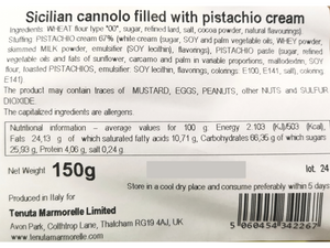 Cannoli Pistachio Cream Filled  150g