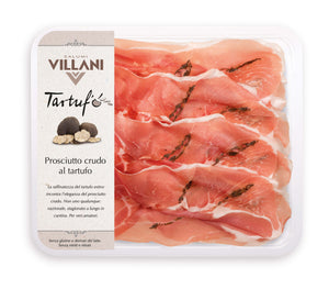 Villani Sliced Prosciutto Crudo with Truffle 110g