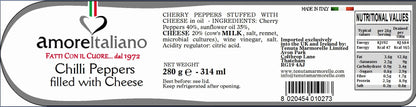 Chilli Peppers Filled with Feta Cheese 314ml