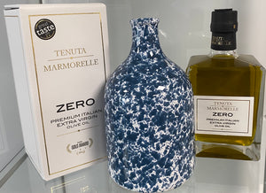 Blue Speckled Ceramic Oil Bottle 500ml