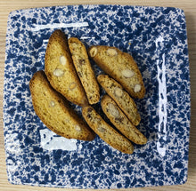 Load image into Gallery viewer, Speckled Blue Square Side Plate 20cm