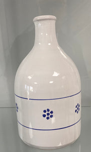 Ceramic Bianco Stella Olive Oil Bottle 500ml