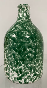 Green Speckled Ceramic Oil Bottle 500ml