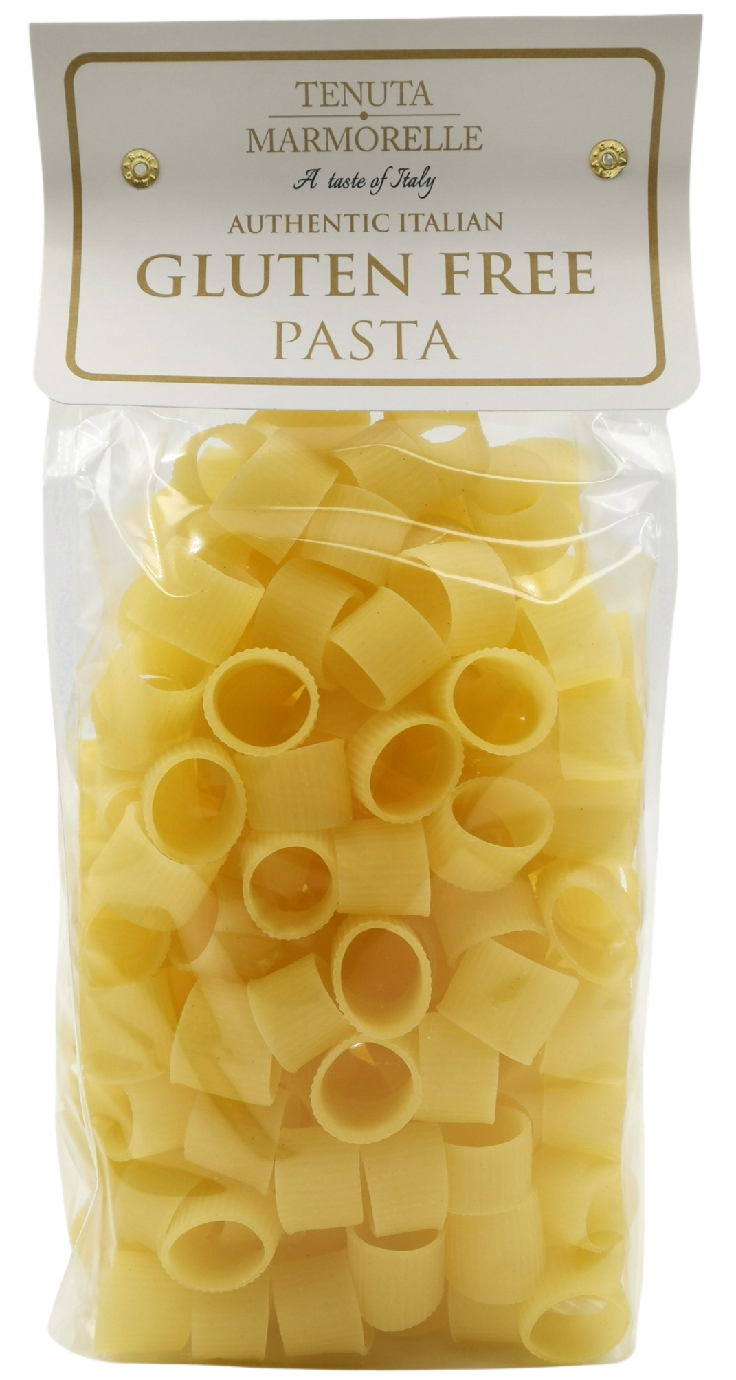 Gluten Free Calamarata Pasta Rigate Bronze Drawn Slow Dried 500g