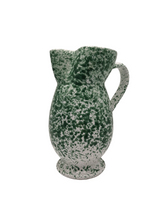 Load image into Gallery viewer, Green Speckled Tall Shaped Jug 23cm