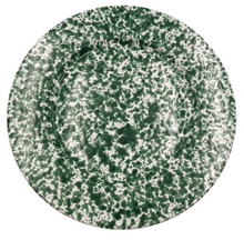 Load image into Gallery viewer, Green Speckled Medium Flat Plate 29cm