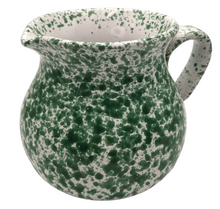 Load image into Gallery viewer, Ceramic Green Specked Italian Traditional Jug 13cm