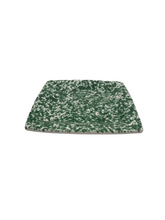 Load image into Gallery viewer, Speckled Green Square Side Plate 20cm
