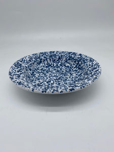 Blue Speckled Pasta Plate 23cm in Diameter