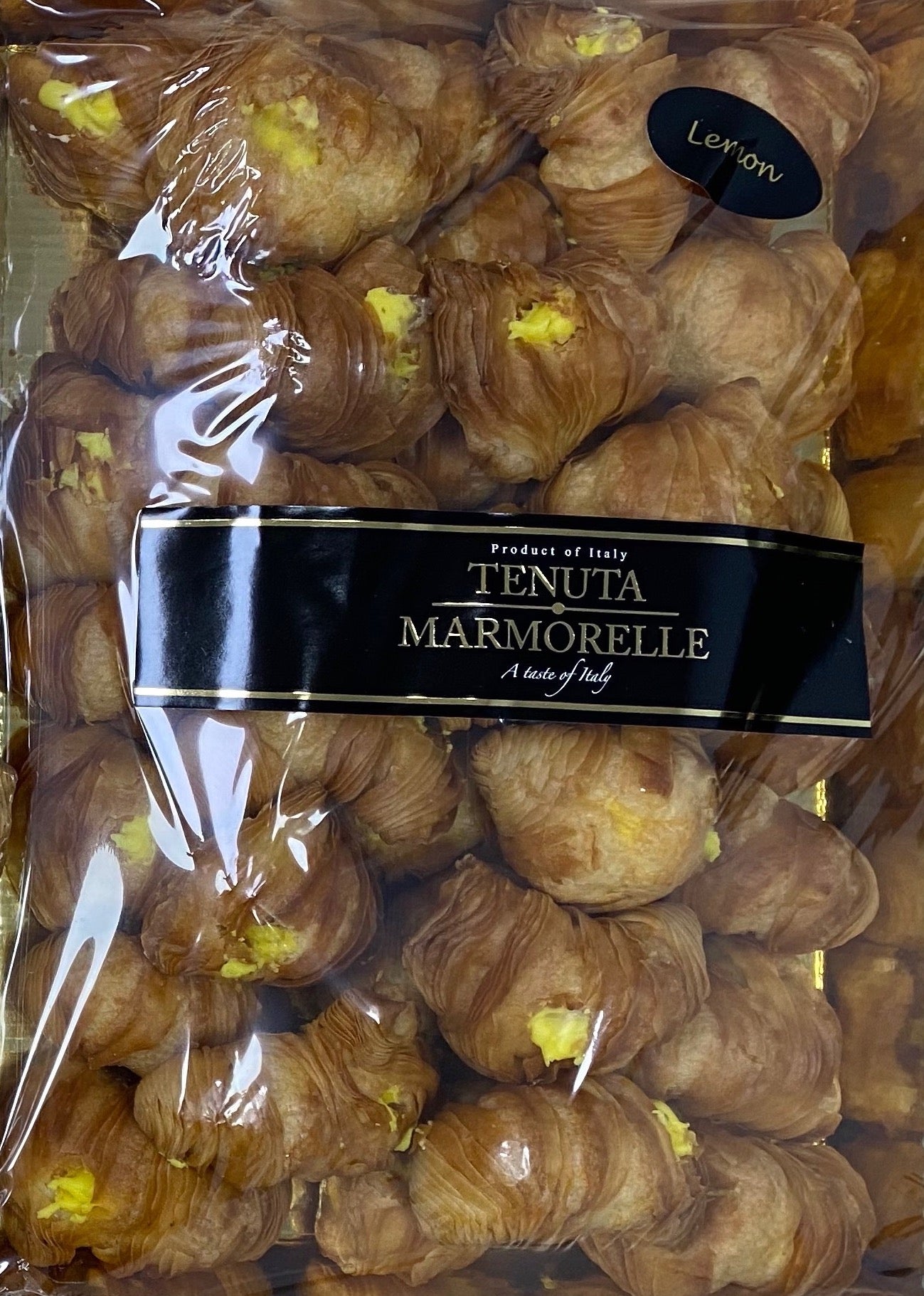 Sfogliatelle  Filled with a Lemon Cream 1.5KG Family Pack