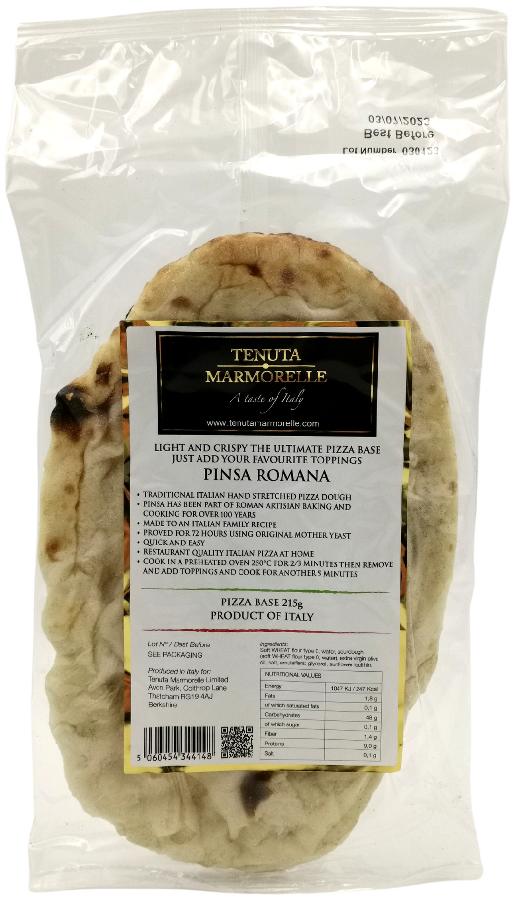 Ambient Roman Pinsa Pizza Base 215g