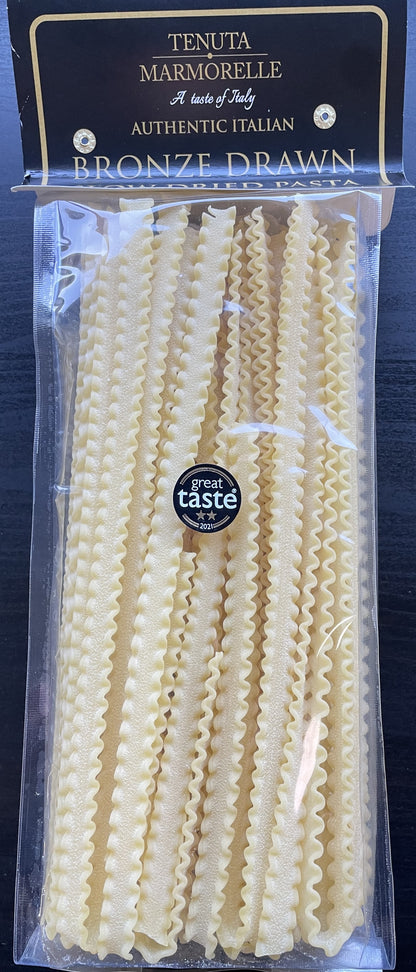 Bronze Drawn Slow Dried Mafaldine (ribbon) Pasta 500g