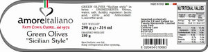 Sweet Sicilian Olives 314ml