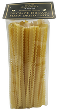 Load image into Gallery viewer, Bronze Drawn Slow Dried Mafaldine (ribbon) Pasta 500g