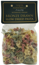 Load image into Gallery viewer, Tricolore Gigli Pasta Bronze Drawn 500g
