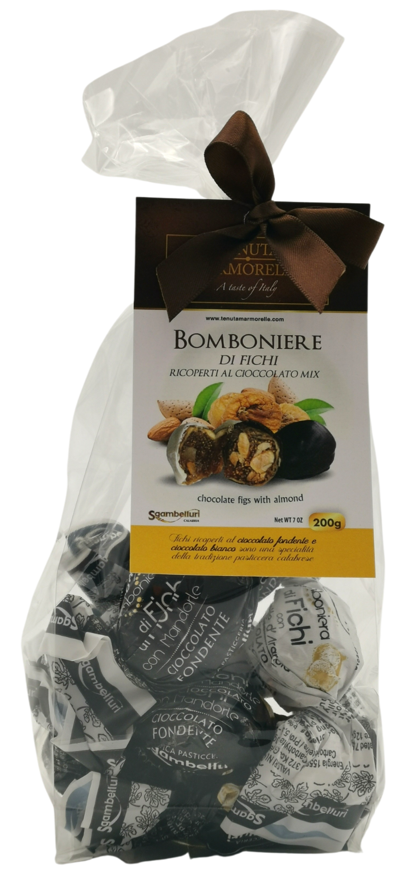 Sun Dried Figs Covered Chocolate 200g