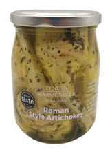 Load image into Gallery viewer, Roman Style artichokes with the stalk 580ml