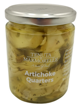 Load image into Gallery viewer, Artichokes Quarters with Herbs 314ml