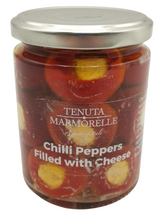 Load image into Gallery viewer, Chilli Peppers Filled with Feta Cheese 314ml