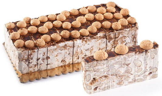 Tenuta Marmorelle Crushed Amaretto Nougat Slice 150g