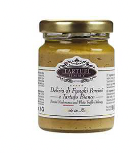 Truffle Sauce Porcini Mushrooms & White Truffles 90g - Tenuta Marmorelle