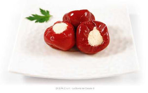 Chilli Peppers Filled with Feta Cheese 314ml - Tenuta Marmorelle