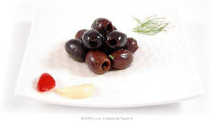 Pitted Leccino Olives in Oil with Herbs 314ml - Tenuta Marmorelle